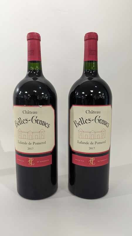 2 Mag. CH. BELLES GRAVES Lalande de Pomerol...