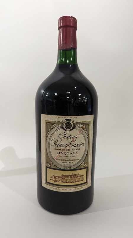 1 Jéroboam (4,5 l) CH. RAUZAN GASSIES, Margaux,...