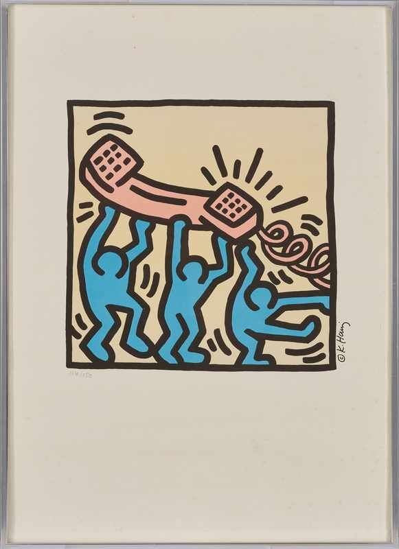 D'après Keith HARING (1958-1990)