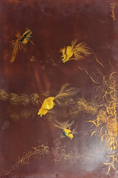 THÂNH LEY, VIETNAM, École d'Hanoï, XXe s...