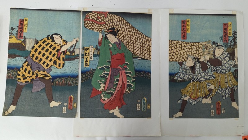 D'après Toyokuni III UTAGAWA (1786-1865)