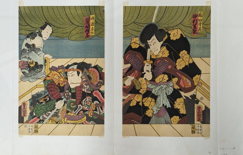 D'après Toyokuni III UTAGAWA (1786-1865)