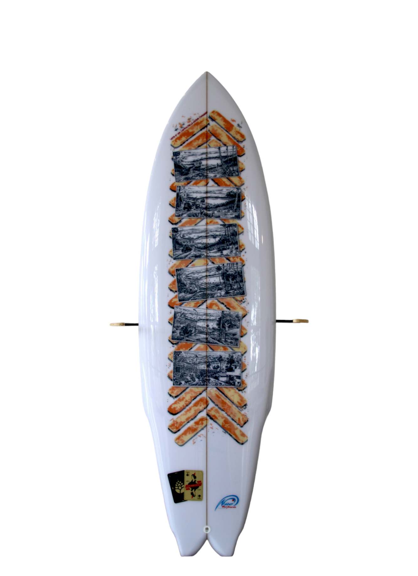 Laurent GRENIER MAO SURFBOARD et Yann RE...