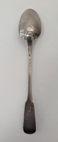 CUILLERE A RAGOUT en argent, modèle uniplat,...