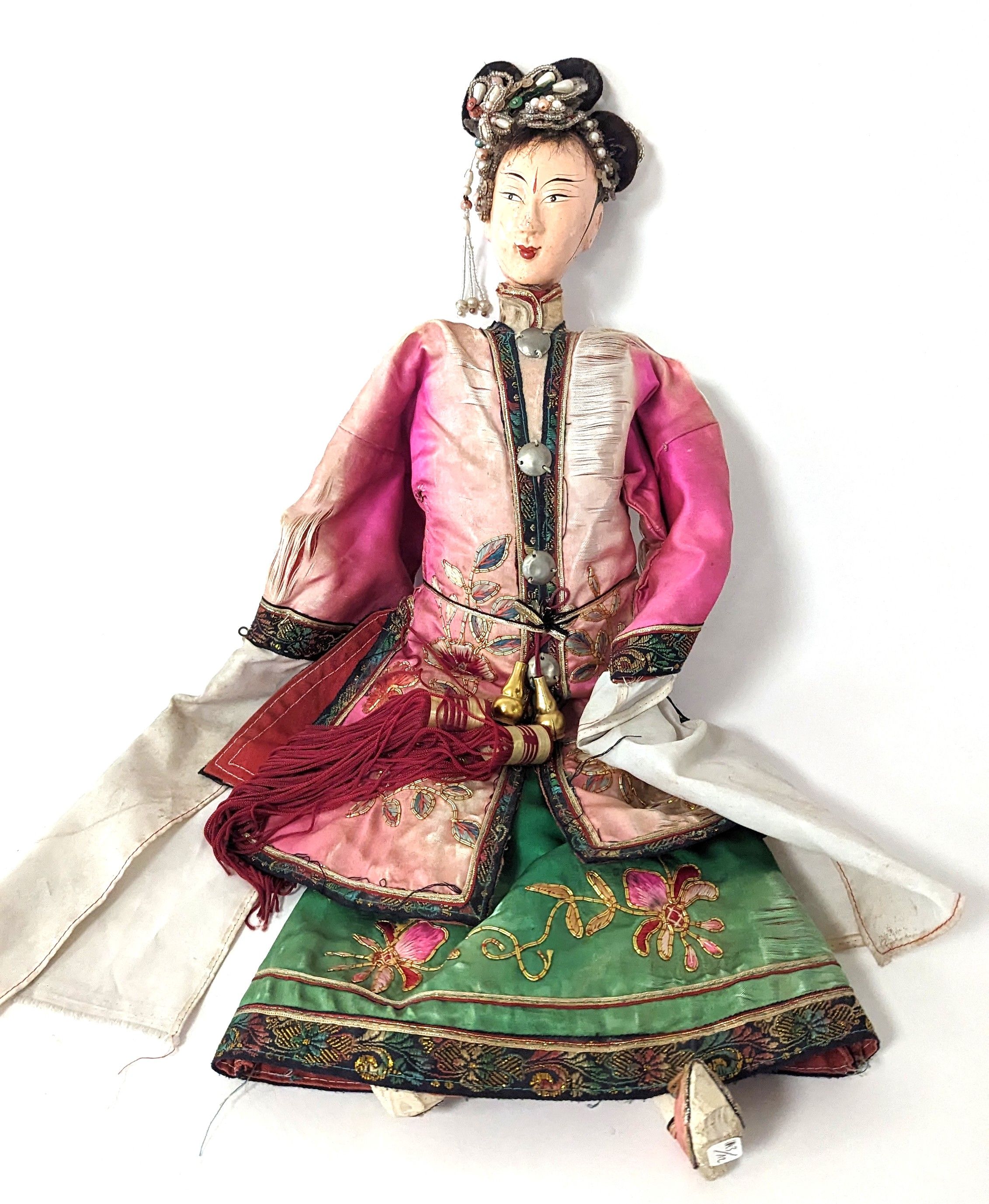 MARIONNETTE représentant un danseur Chinois,...