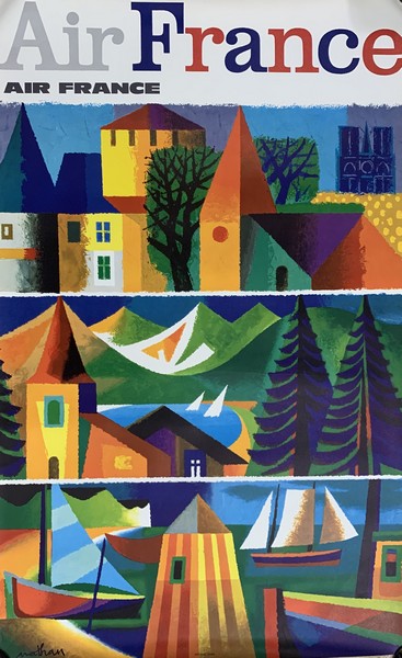 Jacques NATHAN (1910-2001) pour AIR FRAN...