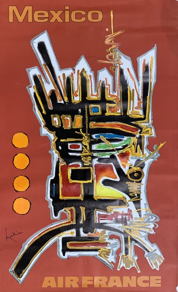 Georges MATHIEU (1921-2012) pour AIR FRA...