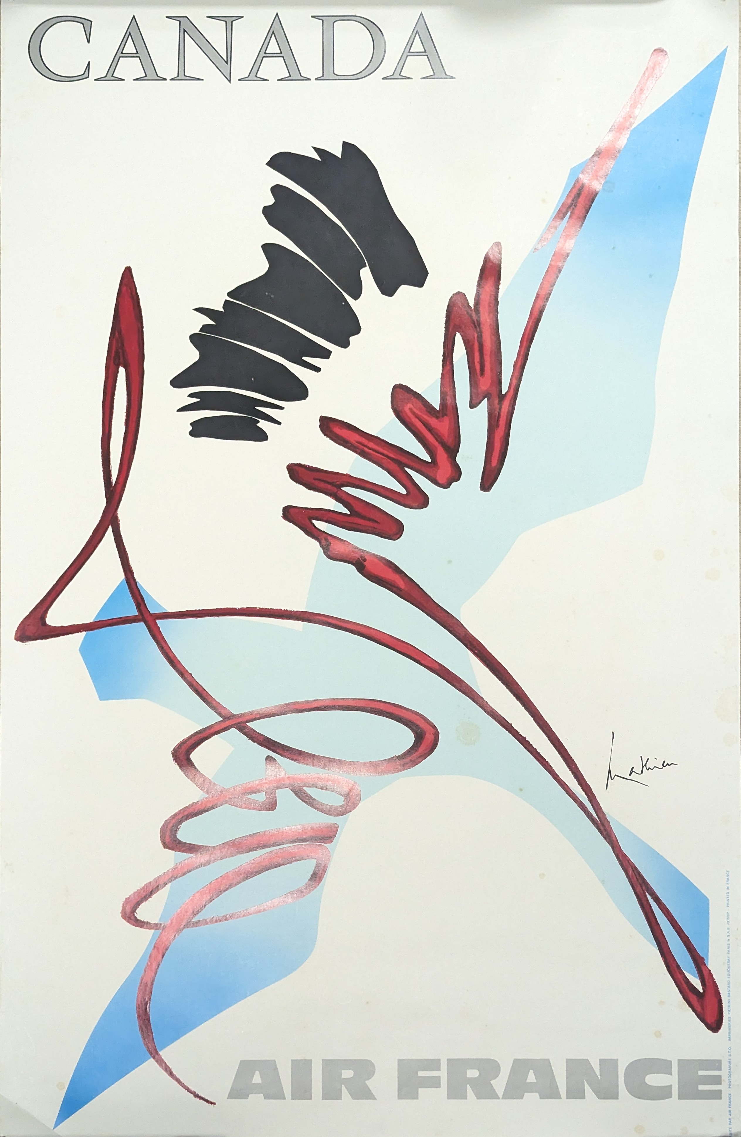Georges MATHIEU (1921-2012)