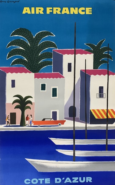 GEORGET GUY (1911-1992) pour AIR FRANCE
