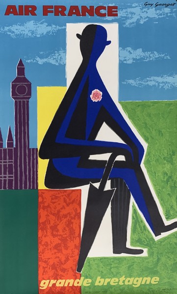 GEORGET GUY (1911-1992) pour AIR FRANCE
