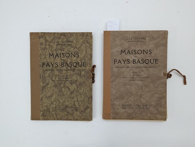 J.&J. SOUPRE, LAMBERT E. (pref.), Maisons...