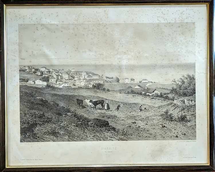 D'après Henri HEULZ lithographié par Eugène...