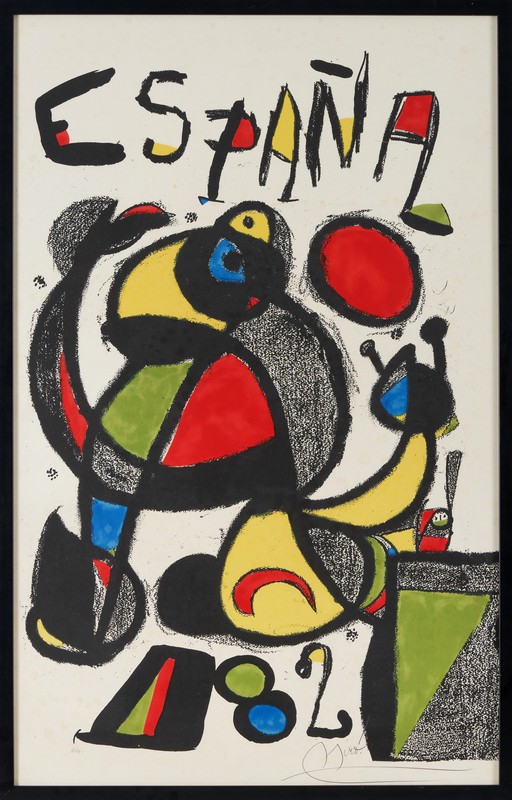 D'après Joan MIRO (1893-1983)