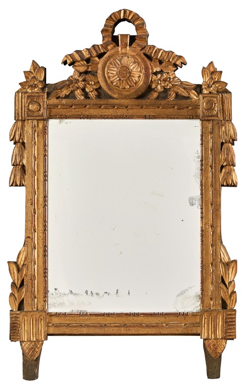 MIROIR rectangulaire dans un cadre en bois...