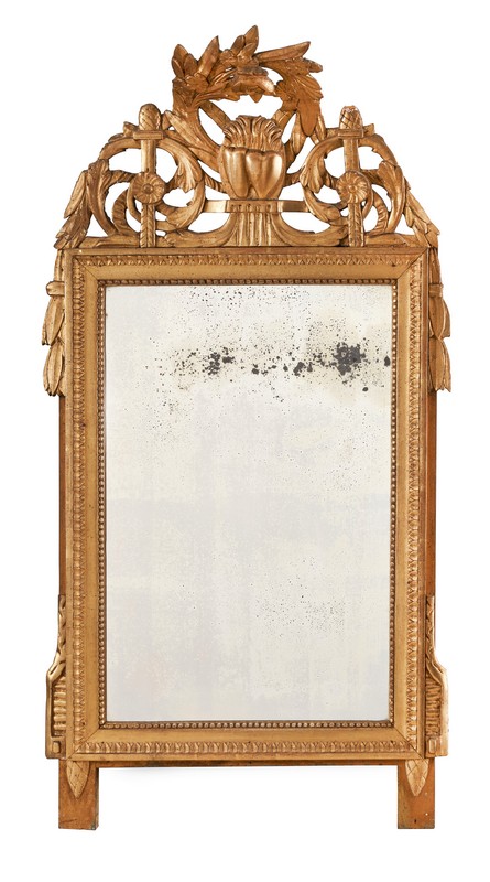 MIROIR rectangulaire dans un cadre en bois...