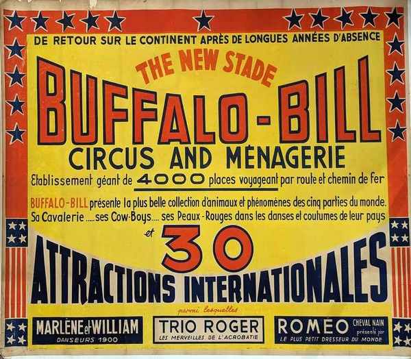[CIRQUE] - BUFFALO-BILL circus and ménag...