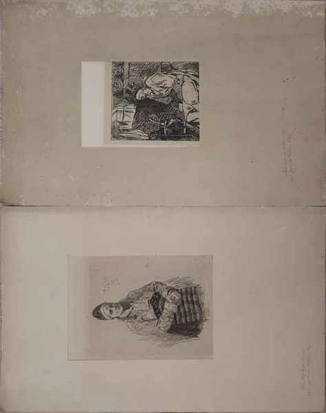 Félicien ROPS (1833-1898) - 2 gravures :