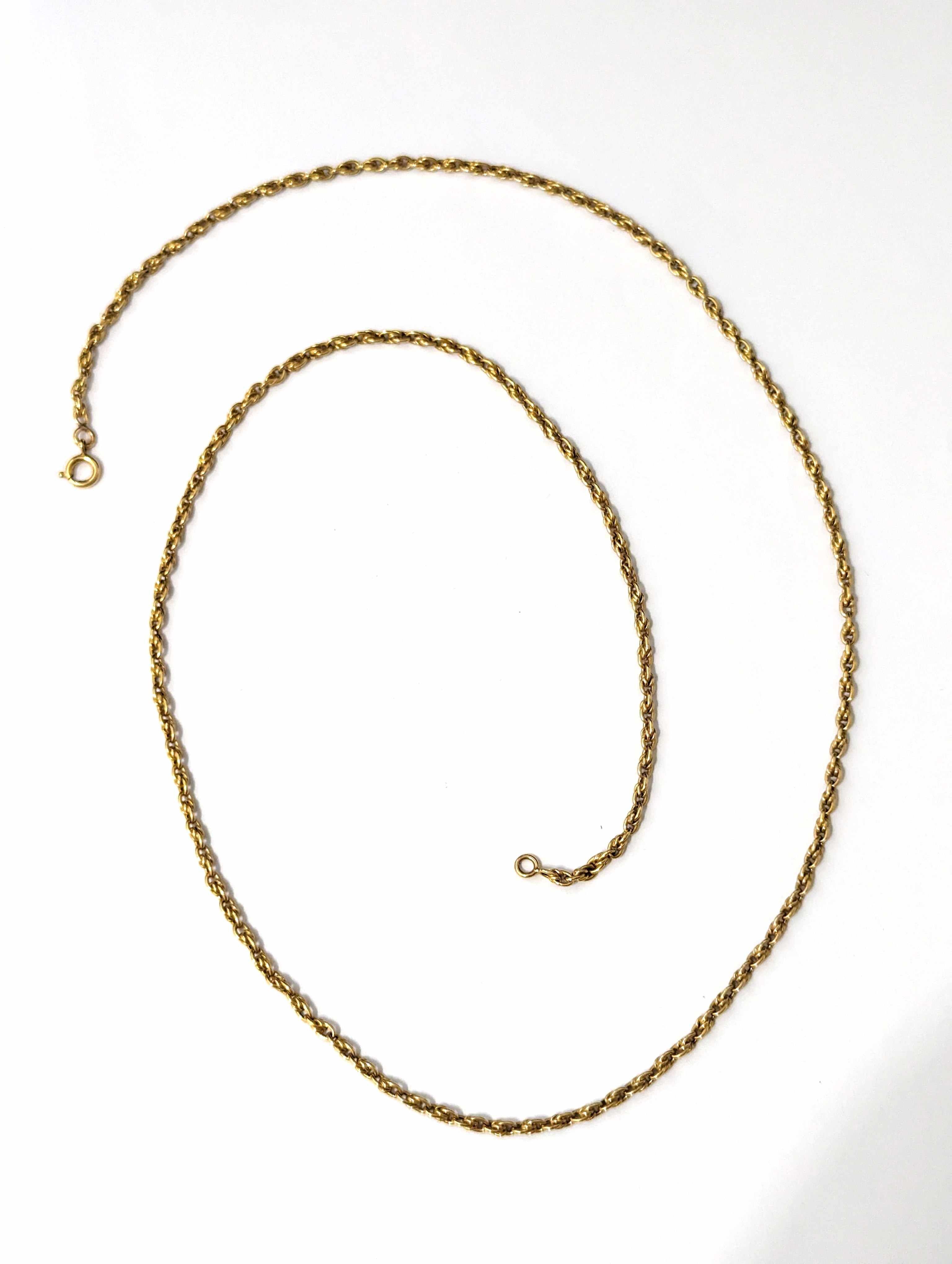 SAUTOIR en or jaune (750).