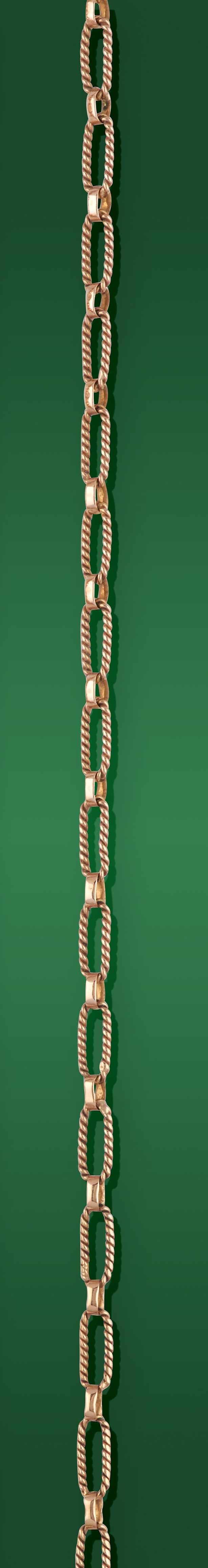 COLLIER à maillons tressés en or jaune (...