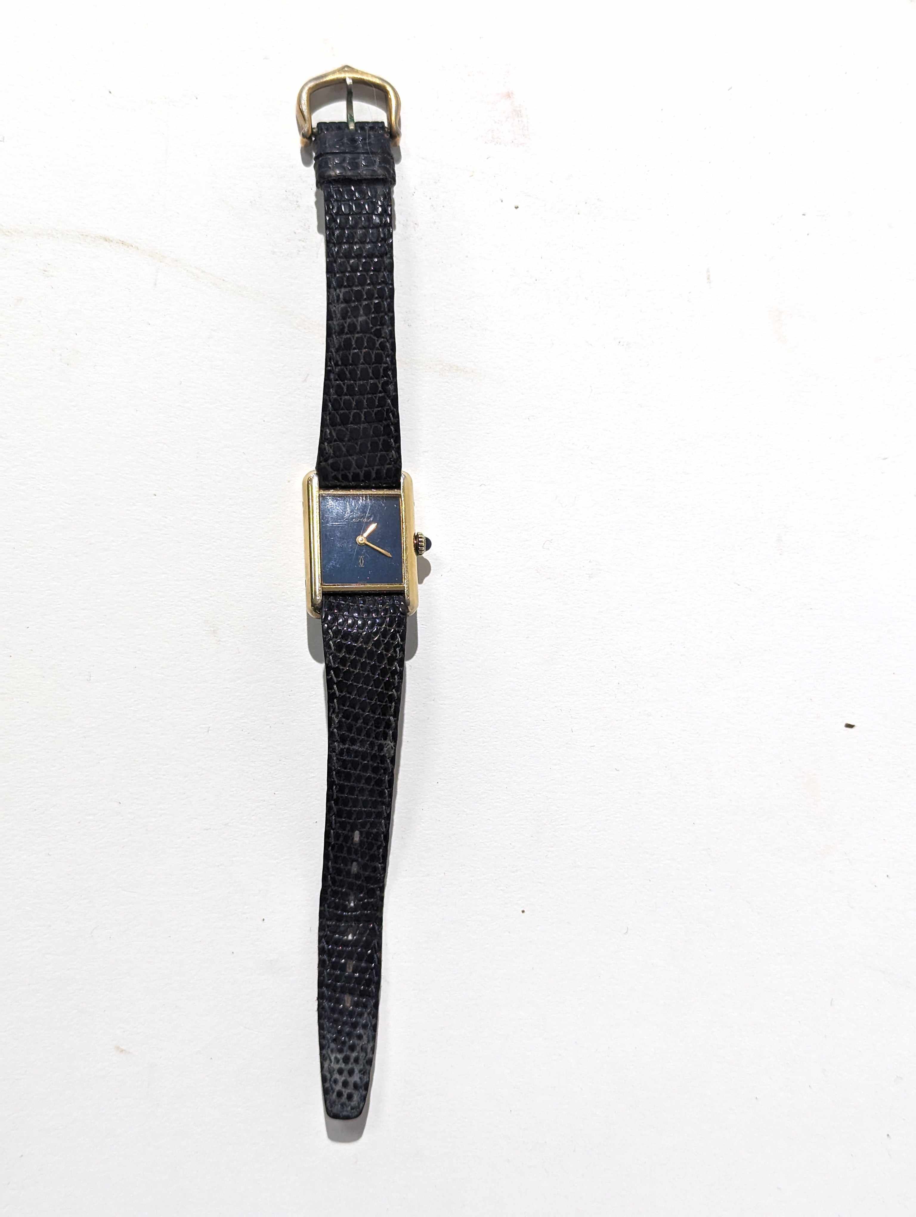 MUST DE CARTIER MONTRE bracelet de dame en...