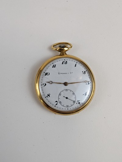 MONTRE DE GOUSSET type savonnette à boîtier...
