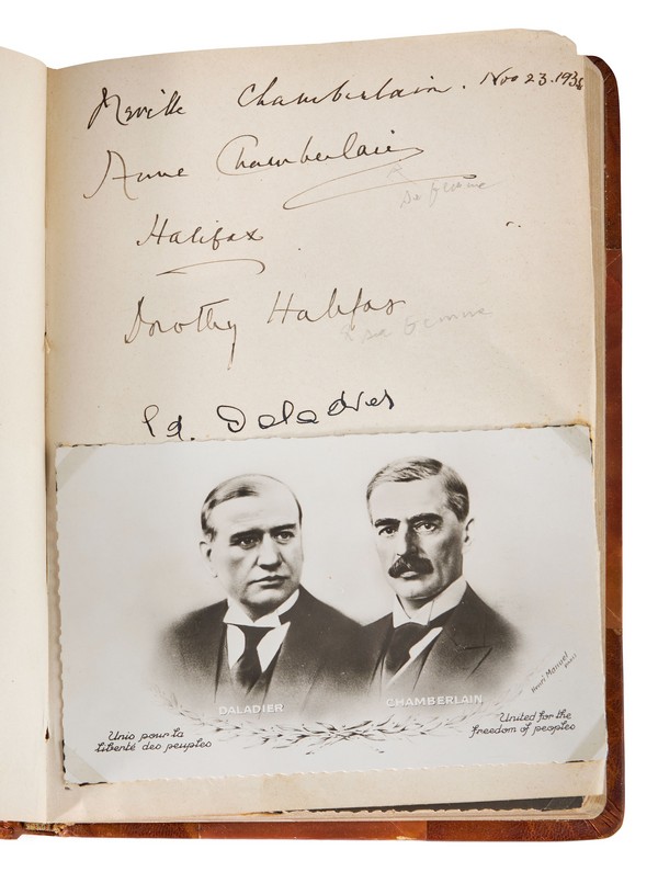 LIVRE D'OR de Monsieur Paul JARLAND, inspecteur...