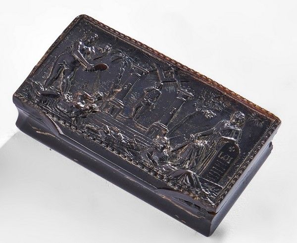 [FRANC-MACONNERIE] TABATIERE rectangulaire...