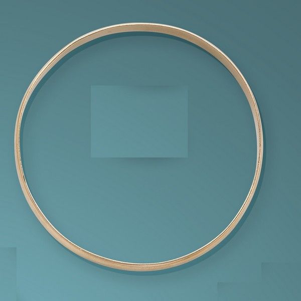 BRACELET jonc en or (750).