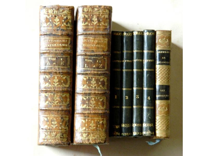 [DIVERS] 7 vol. in-12 : -Oeuvres de Virgile....