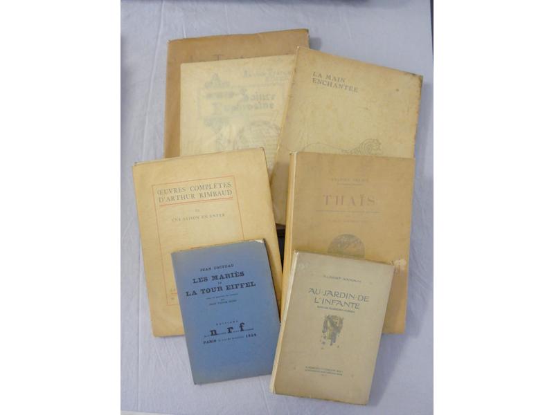 LOT de 7 vol. brochés : Cocteau : Les mariés...