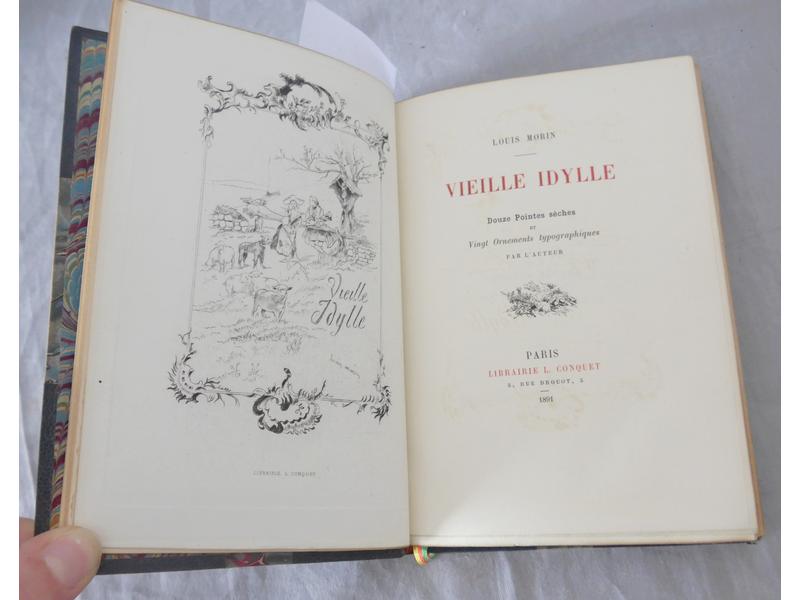 MORIN (L.): Vieille Idylle. Conquet, 189...