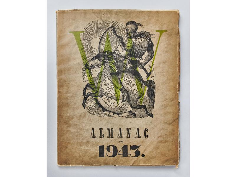 [BRETON André] Almanac for 1943.