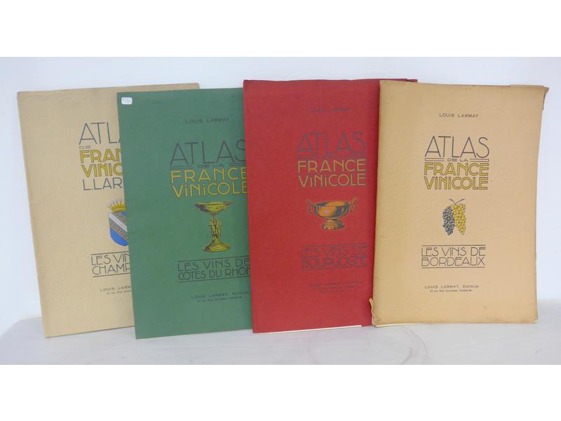 Louis LARMAT, Atlas de la France vinicole,...