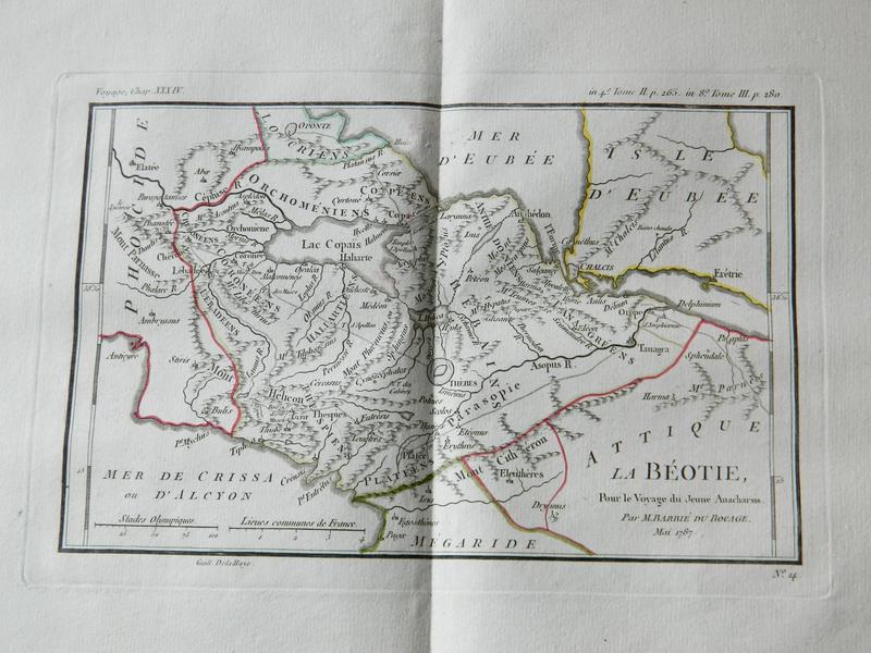 BARTHELEMY : Recueil de cartes géographiques,...