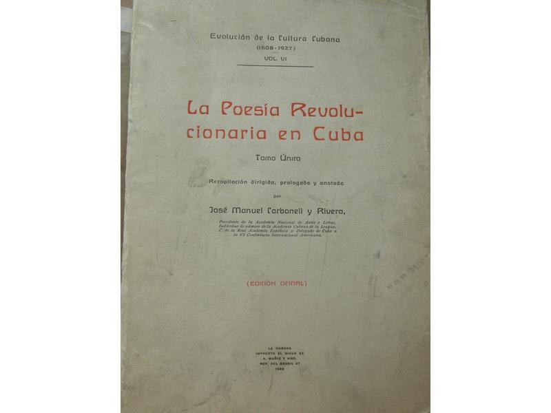 Carbonell y Rivero : Evolution de la cultura...
