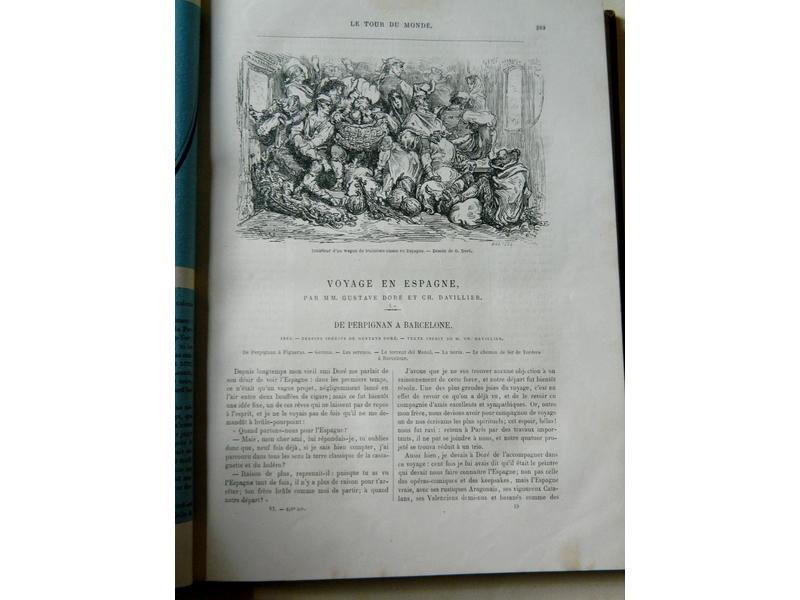 DAVILLIER : Voyage en Espagne. Le Tour du...