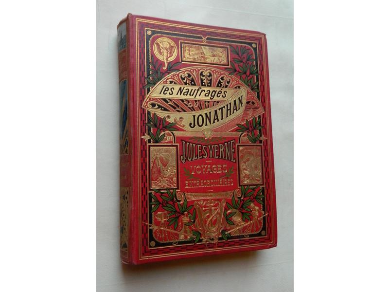 VERNE (J.) : Les naufragés du Jonathan. Hetzel,...