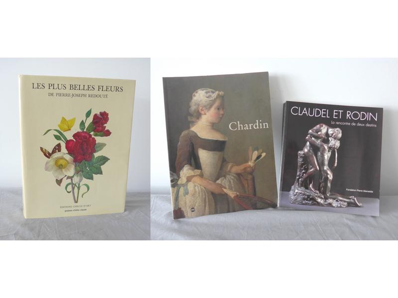 LOT BEAUX ARTS comprenant trois manuels :...