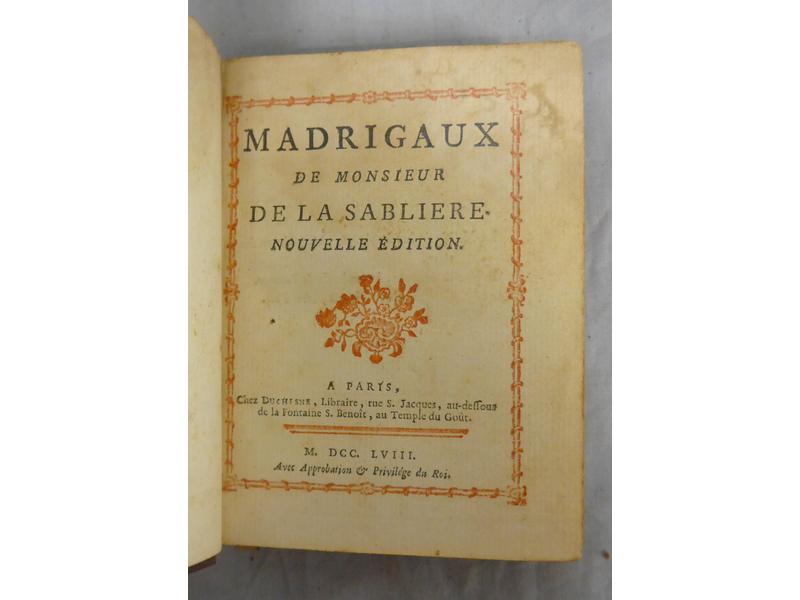 LOT de 9 volumes comprenant :
