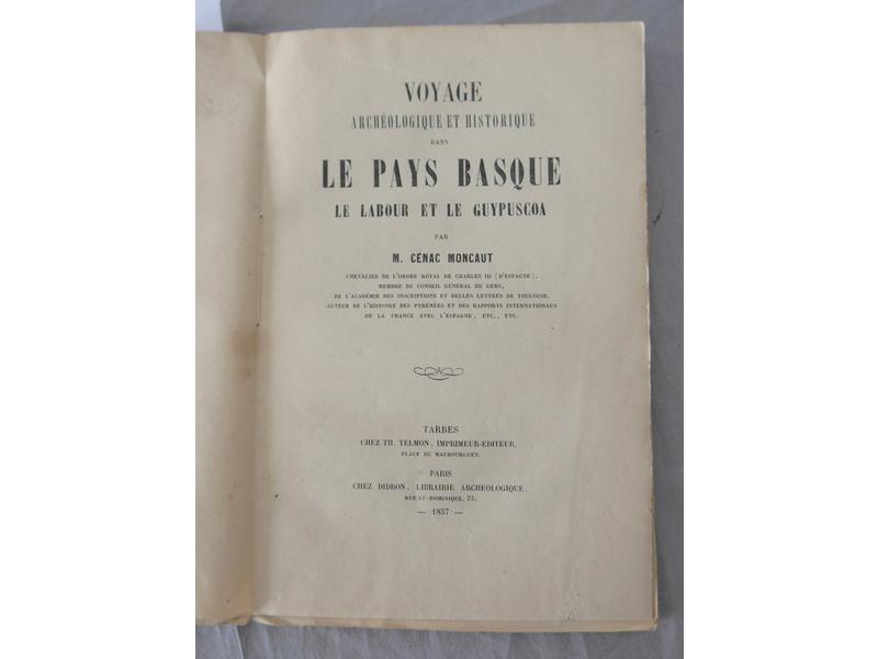 CENAC MONCAUT : Voyage archéologique et historique...