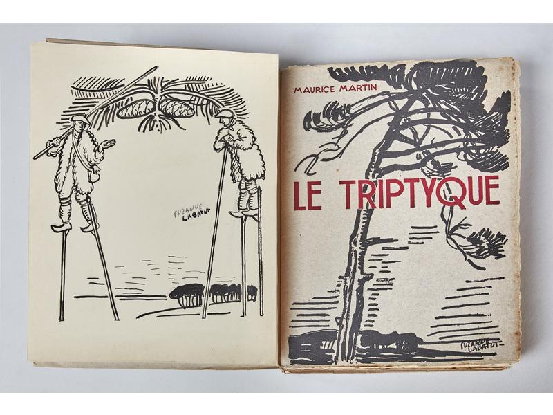[COTE d'ARGENT] MARTIN (M.) : Le Tryptique....