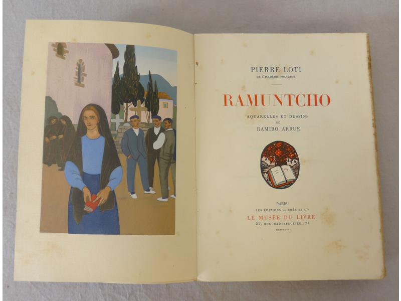 LOTI : Ramuntcho. Crès et Cie, 1927.