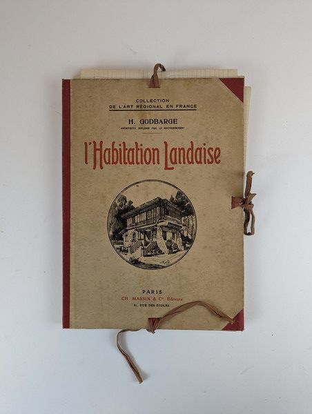 GODBARGE Henri, L'Habitation Landaise, Collection...