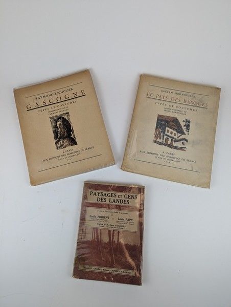 [PAYS BASQUE et GASCOGNE - Types et Coutumes]...