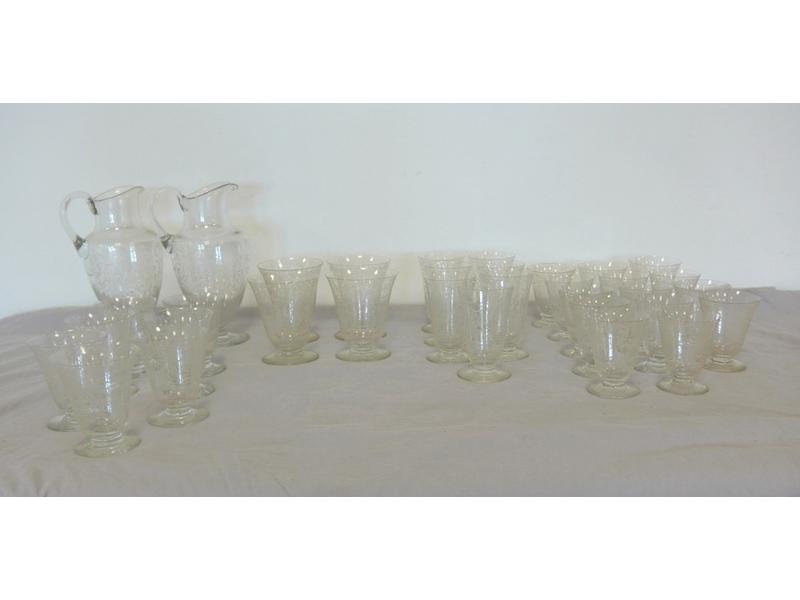 BACCARAT, modèle Michelangelo, en cristal...