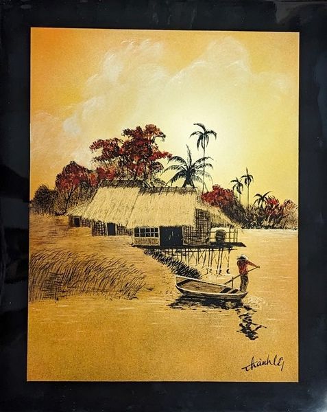 THÂNH LEY, VIETNAM, École d'Hanoï, XXe s...