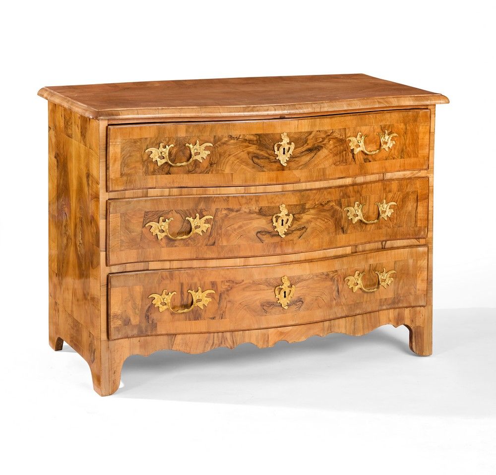 COMMODE rectangulaire en bois de placage,...