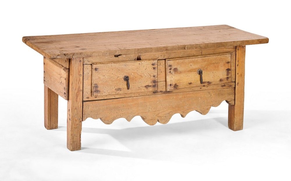 PETITE TABLE BASSE EN CONSOLE en bois de...