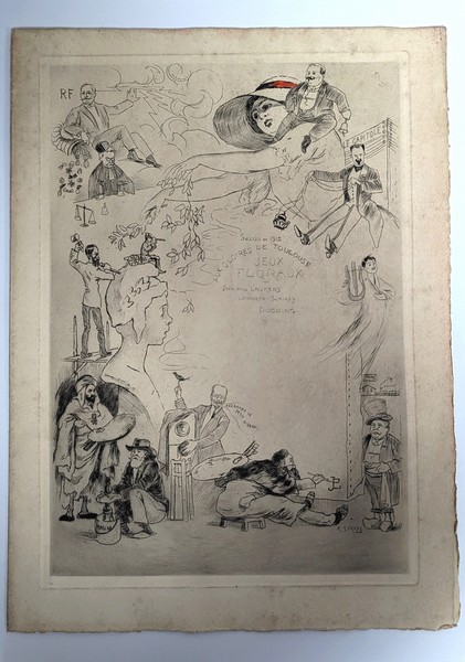 [SALON DE 1912] INTÉRESSANT CARTON D'INVITATION...
