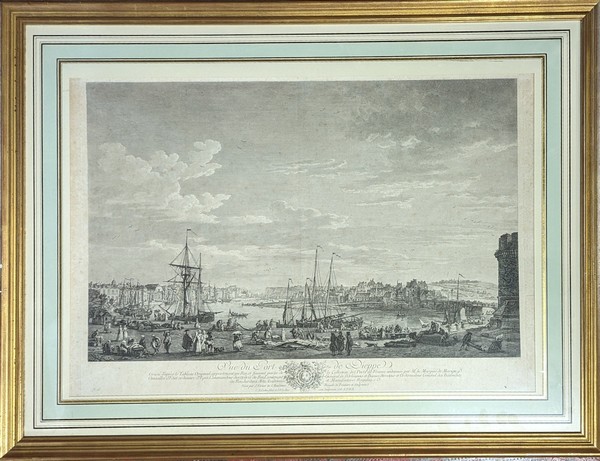D'aprés Joseph VERNET - Série des Ports de...